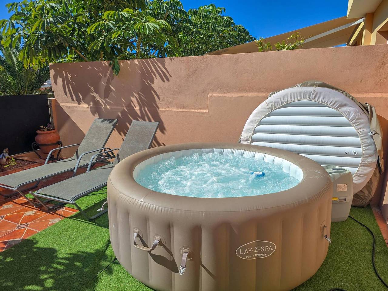 Casa de ensueño con jacuzzi, terrazas y piscina en Palm Mar in Palm-Mar, Arona 
