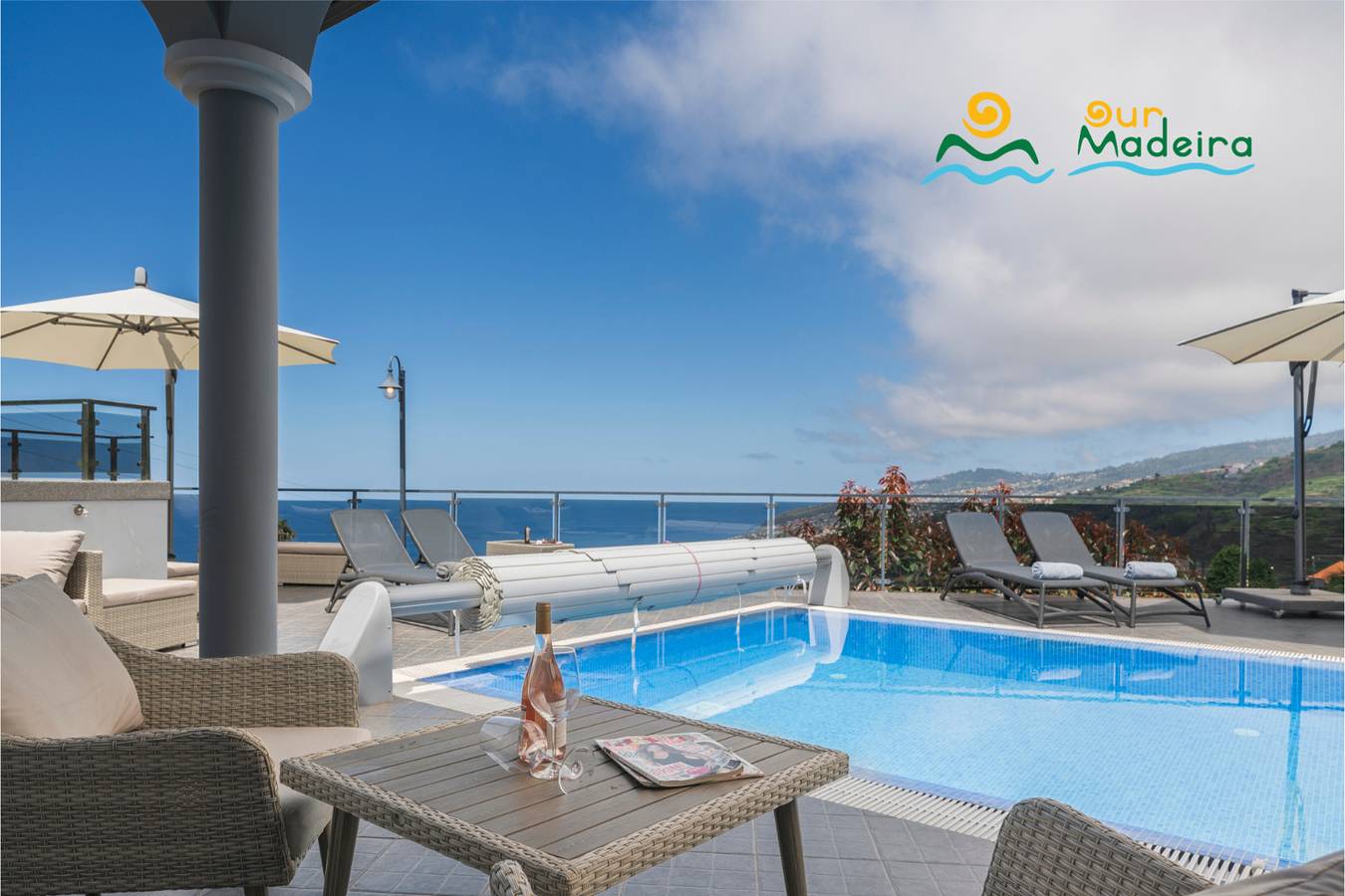Panoramic views of the sea | This Side of Paradise in Arco da Calheta, Madeira