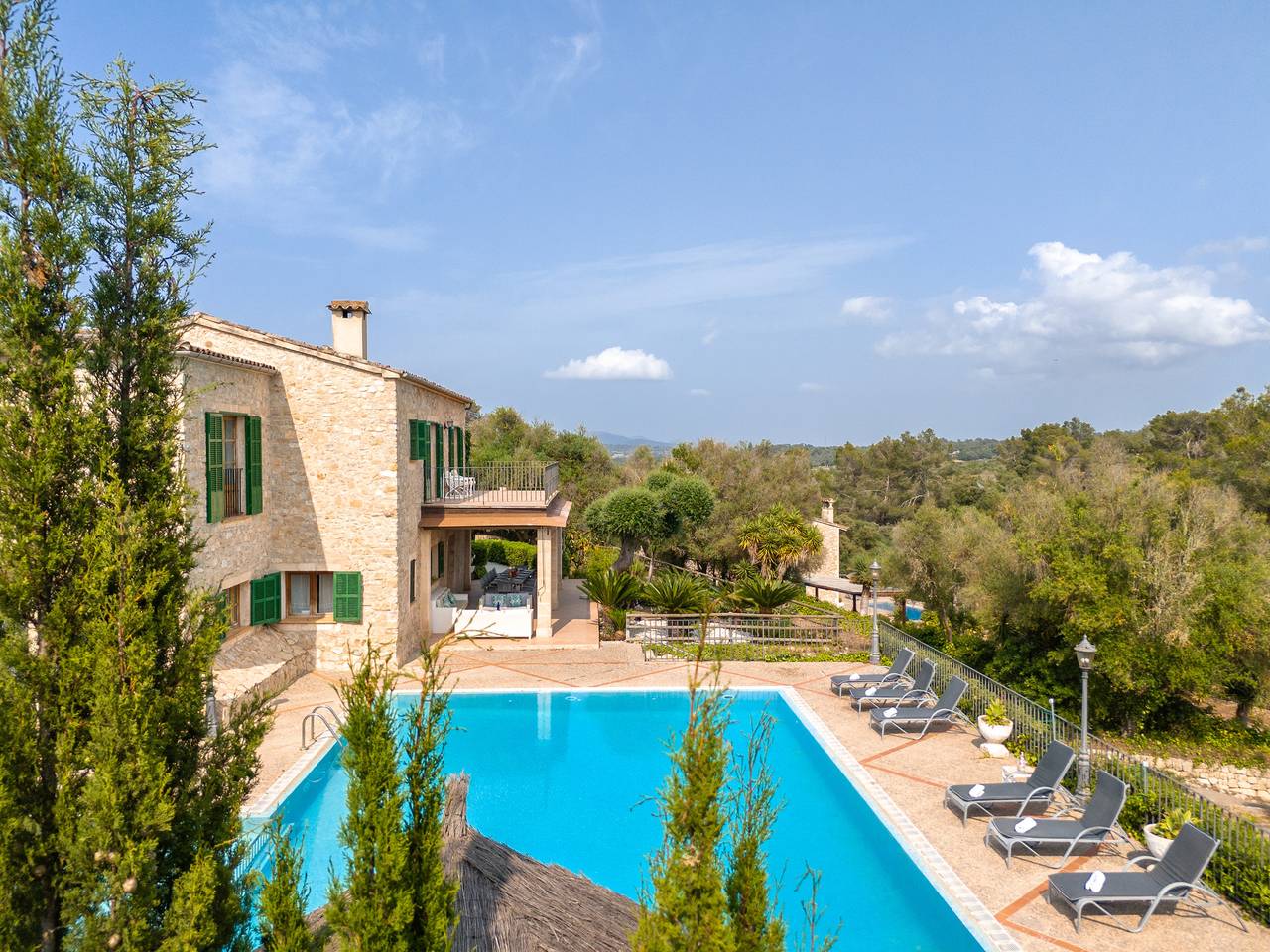 Villa voor 12 Personen in Petra, Mallorca Binnenland