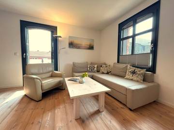 Gîte pour 5 personnes, avec balcon/terrasse, animaux acceptés à Barth