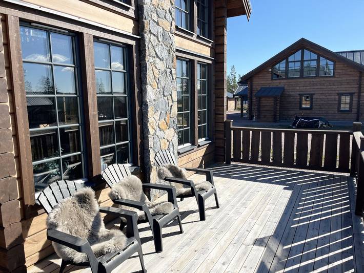 Ferienhaus für 10 Personen, mit Ausblick und Terrasse sowie Sauna und Garten in Idre - 2