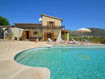 Ferienhaus in Selva, Mallorca Inselmitte für 4 