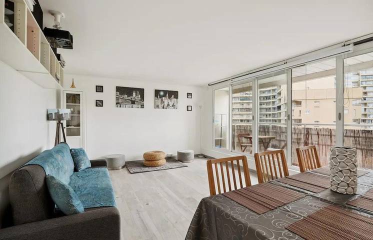 Appartement de vacances pour 5 personnes, avec Balcon et Terrasse