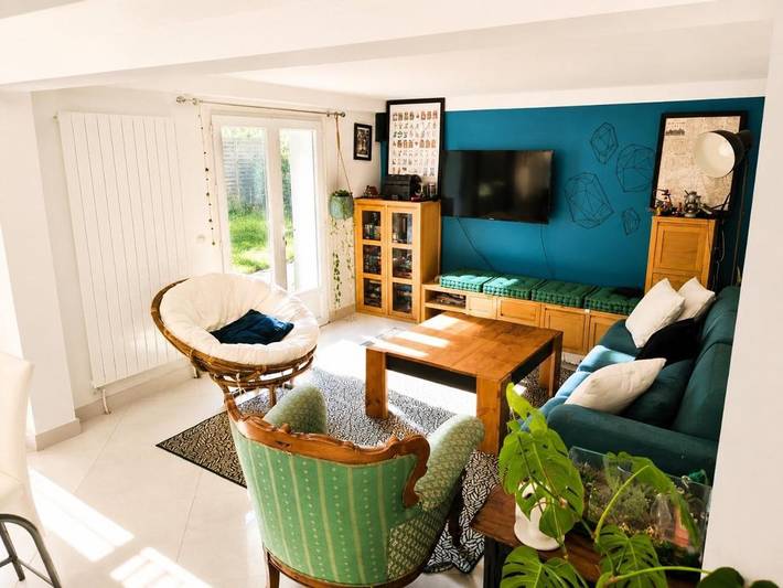 Maison d’hôte pour 8 personnes, avec terrasse et jardin