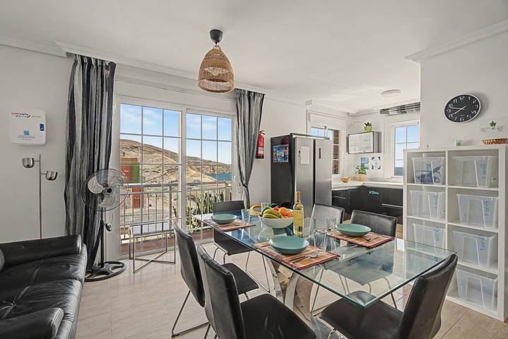 Casa Orquidea – Chalet mit Meerblick, Pool & Dachterrasse in ruhiger Küstenlage, Pelada Beach in Ensenada Pelada, Granadilla de Abona
