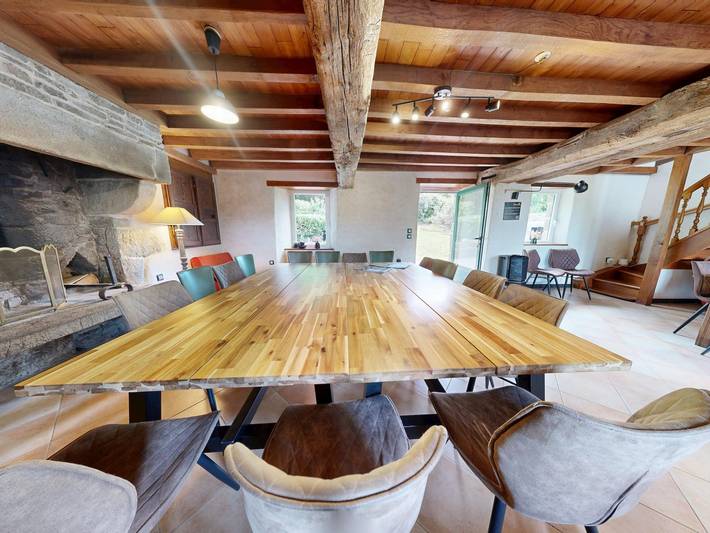 Maison de campagne pour 30 personnes, avec jardin dans la Manche - 3