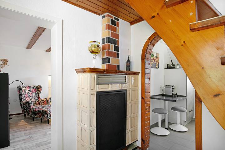 Ferienhaus 'Ferienhaus Engert Mit Holzofensauna' mit privater Terrasse, Gemeinschaftsgarten und Wlan in Grimnitzsee, Althüttendorf