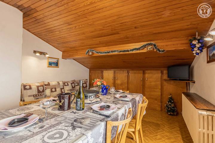 Chalet pour 6 personnes, avec balcon à Crest-Voland - 4