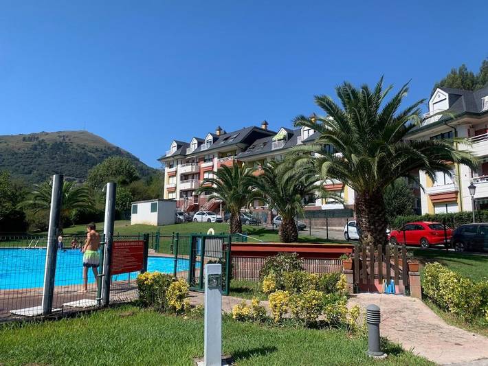 Gîte pour 4 personnes, avec balcon ainsi que piscine et vue, animaux acceptés à Limpias - 3