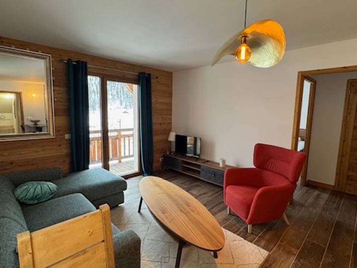 Chalet pour 4 personnes, avec vue sur le lac et terrasse à Montgenèvre
