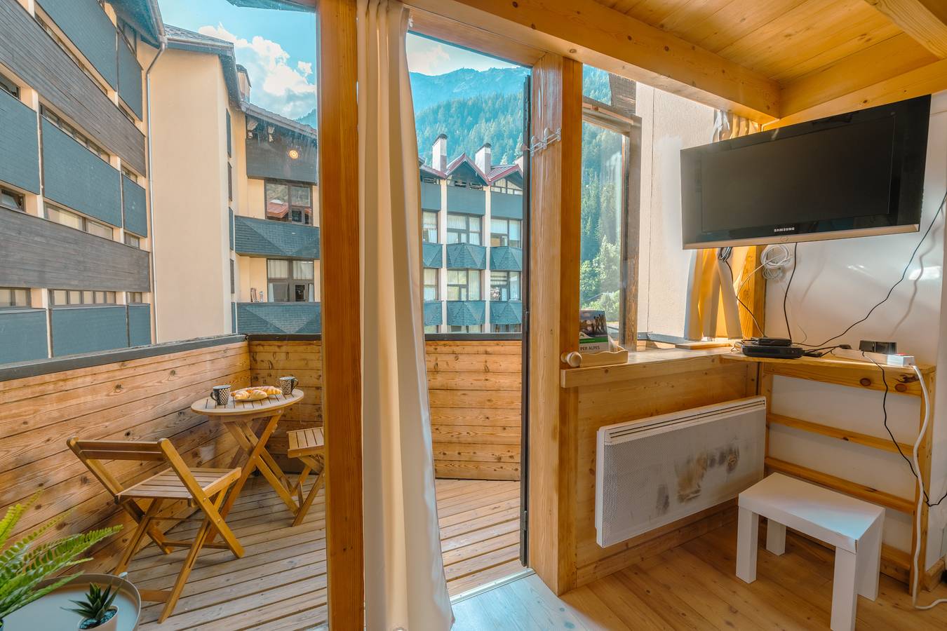 Apartamento entero, Résidence Grand Roc - Campanules 322 in Argentière, Chamonix-Mont-Blanc