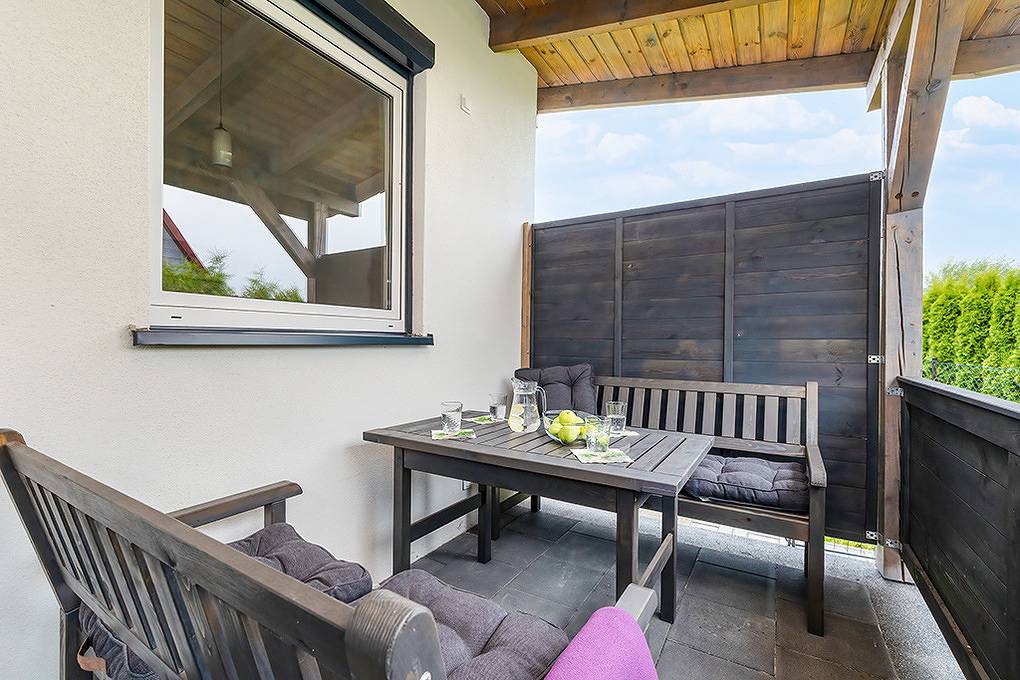 Maison de vacances pour 4 personnes avec terrasse in Gąski, Powiat de Koszalin