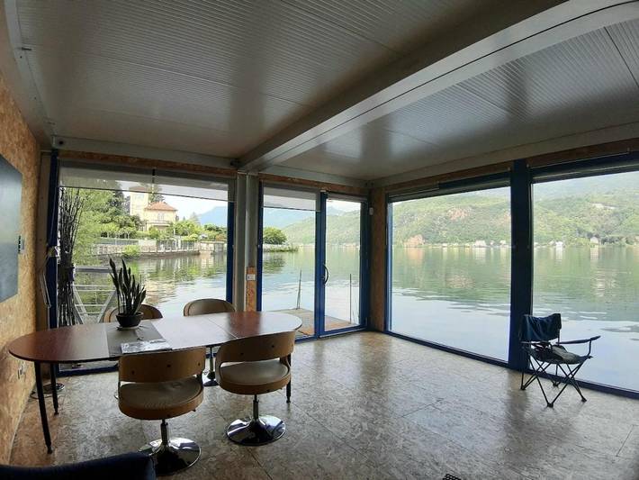 Ferienwohnung für 4 Personen, mit Seeblick und Terrasse sowie Ausblick, mit Haustier in Luganer See (Lombardei) - 3