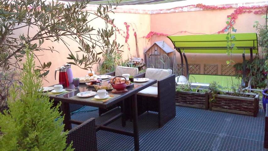 Chambre d’hôte pour 2 personnes, avec Terrasse