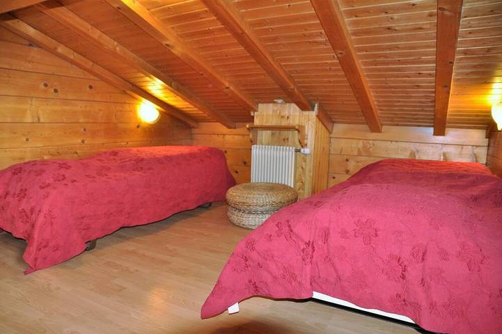 Spacious chalet with a balcony and terrace offering a panoramic view of the Rhône Valley in Anzère, Ayent