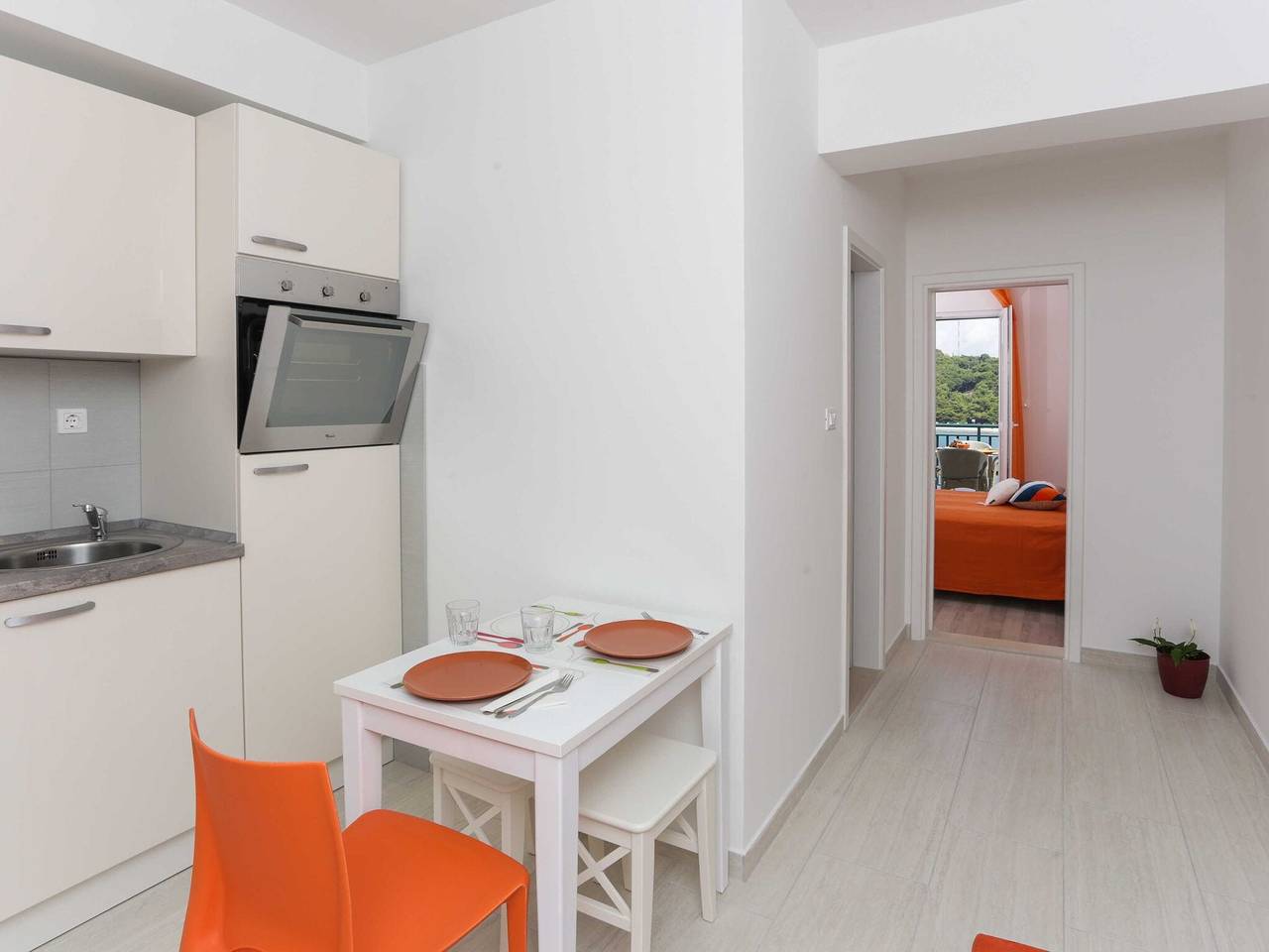 Ganze Wohnung, Apartments Posta - Comfort One-Bedroom Apartment with Terrace and Sea View - Apartman 6 in Mljet