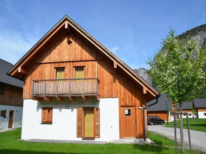 Chalet für 10 Personen, mit Terrasse und Pool sowie Sauna und Garten, mit Haustier in Obertraun