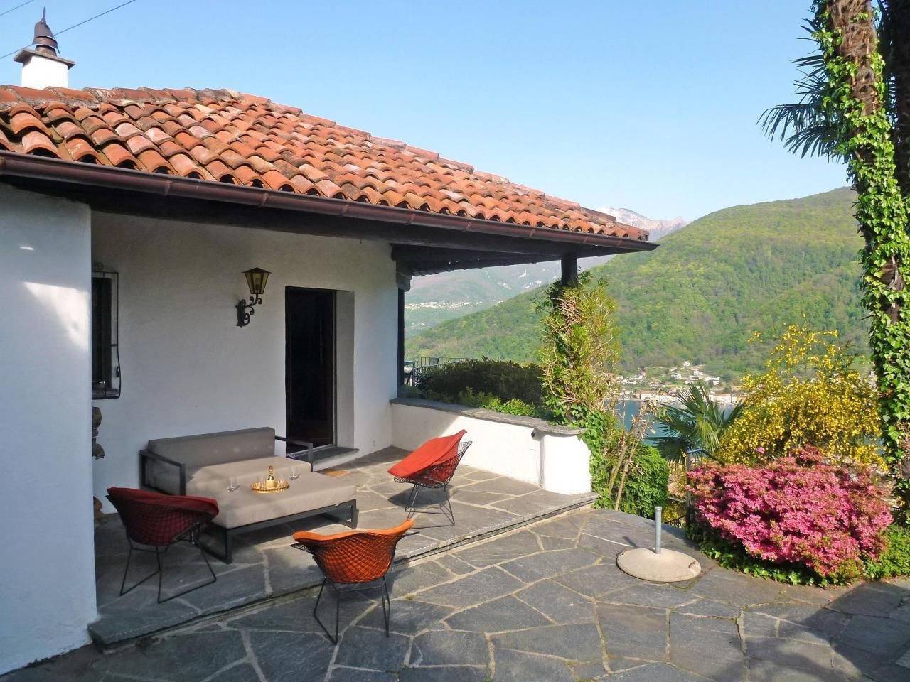 Casa Ranica mit Pool in Vico Morcote, Luganersee