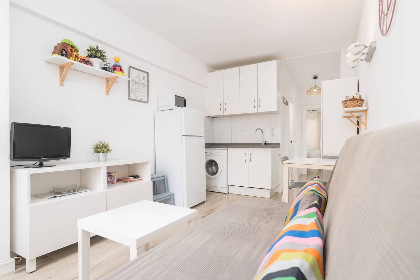 Hel lägenhet, Lägenhet för 3 Personer in Playa de la Malagueta, Malaga