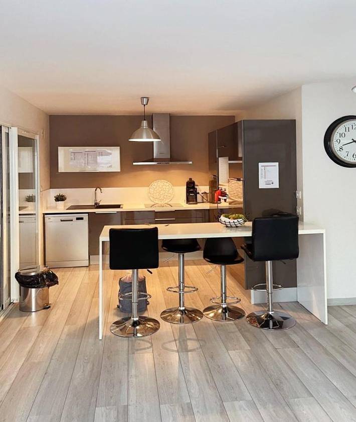 Location de vacances pour 10 personnes, avec jardin ainsi que piscine et vue, animaux acceptés à Latour-Bas-Elne - 4