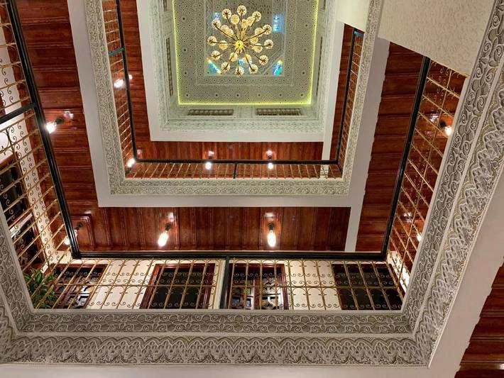 Riad pour 4 personnes, avec terrasse à Rabat