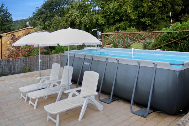 Casa vacanze "Badia Vecchia" con Piscina privata e Wi-Fi in Monteverdi Marittimo, Costa degli Etruschi
