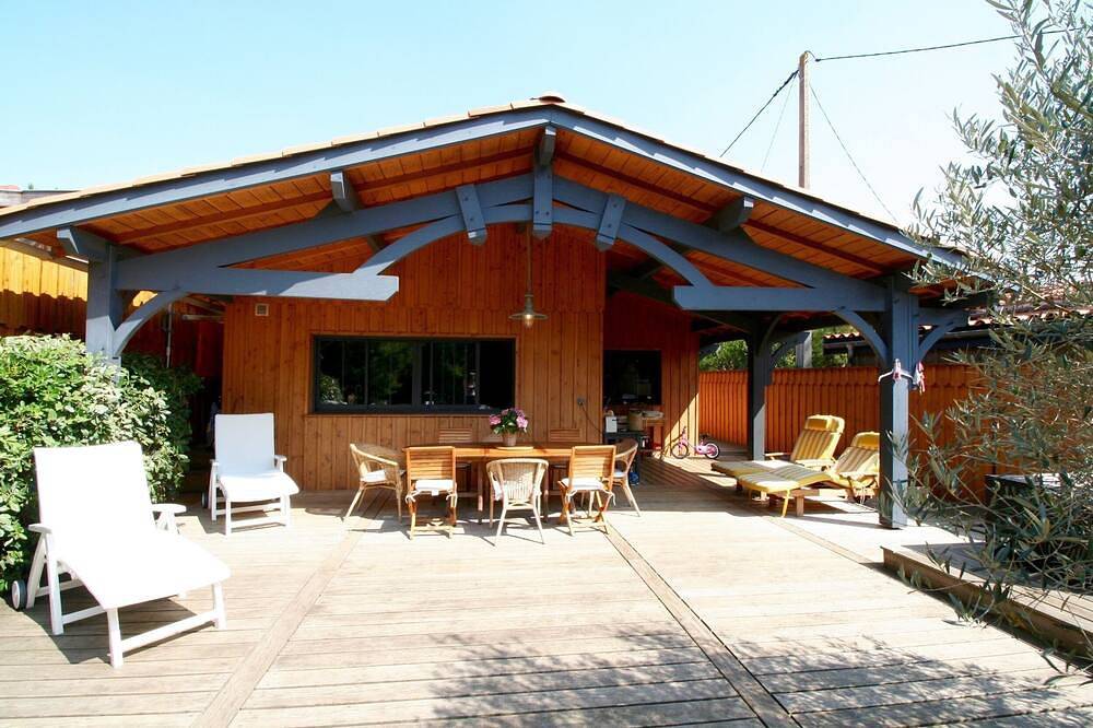 Au pied de la dune, très central + calme, cuisine d'été, grand jardin in Lège-Cap-Ferret, Région d'Arcachon