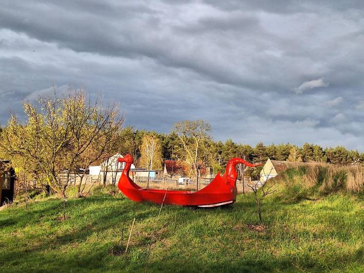 Ferienhaus für 5 Personen, mit Terrasse und Garten sowie Ausblick in Oderbruch - 3