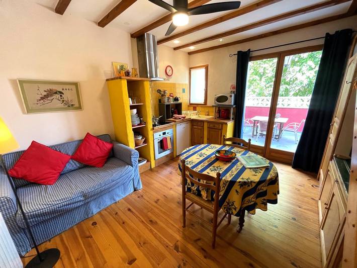 Gîte pour 2 personnes, avec Terrasse et Jardin
