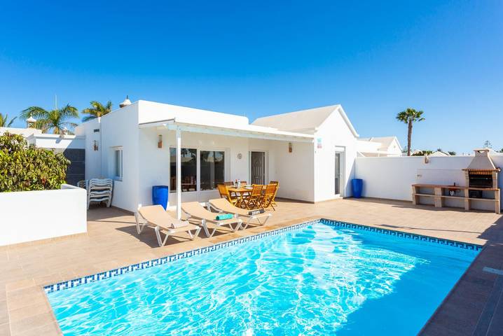 Chalet para 11 personas, con terraza y vistas al mar en Lanzarote - 4