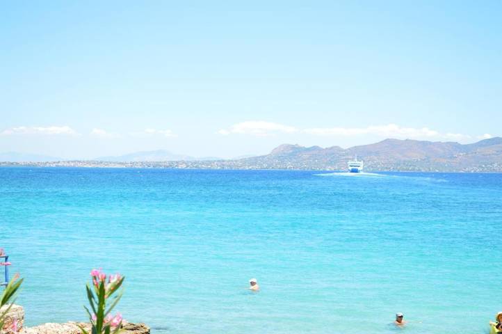 Gîte pour 2 personnes, avec vue et jardin dans Agistri
