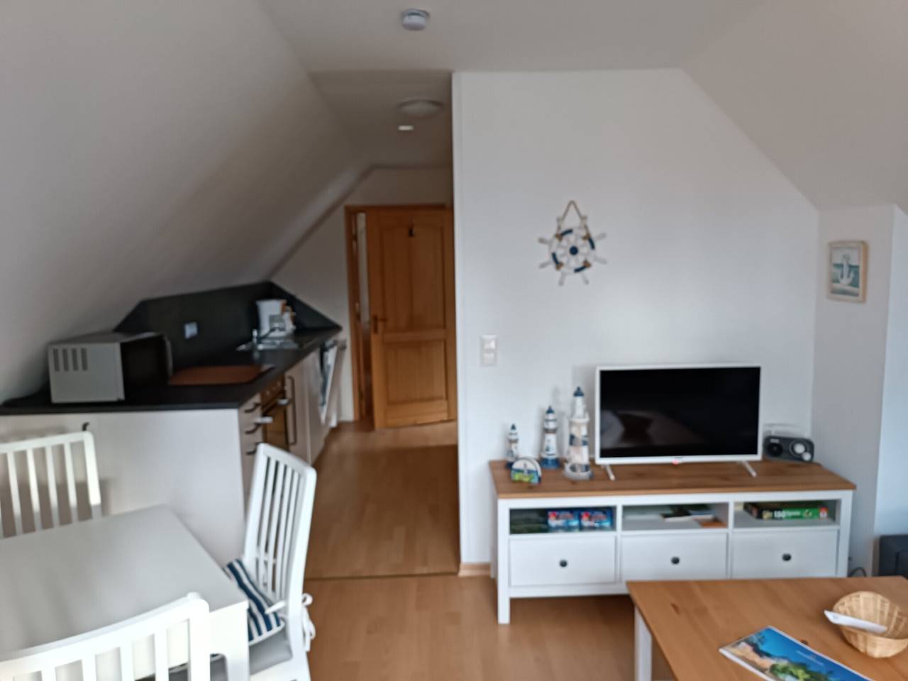 Ganze Wohnung, Ferienwohnung 'Die Blaue Lagune, Hinter Den Dünen' mit Balkon und Wlan in Ostseebad Prerow, Prerow
