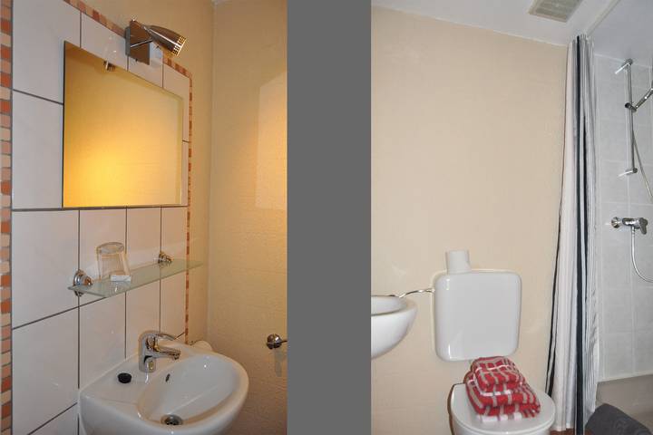 Hotel-Restaurant Käpt´n Pupkes - Ez Zimmer 3 in Wangerland, Südliche Nordseeküste