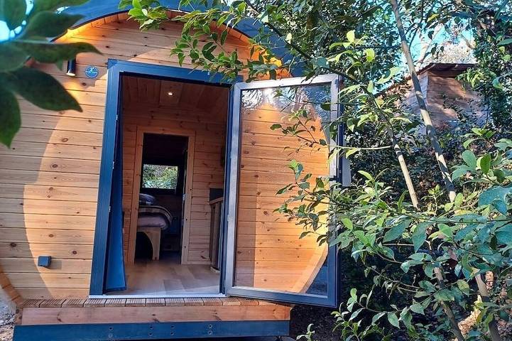 Chalet pour 2 personnes, avec terrasse et jardin - 1