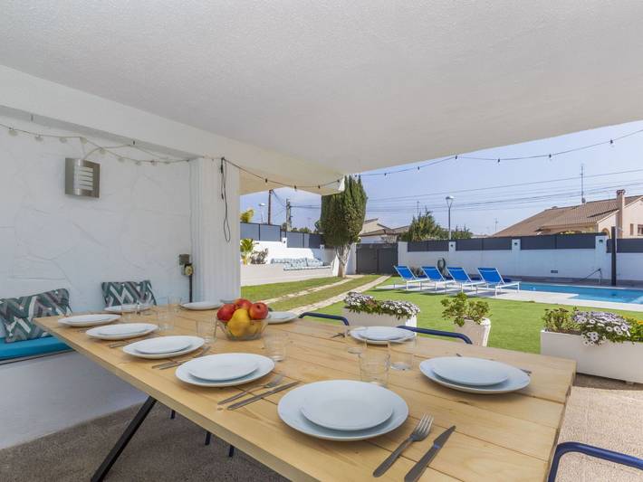 Casa rural para 10 personas, con jardín en Bajo Penedés - 2