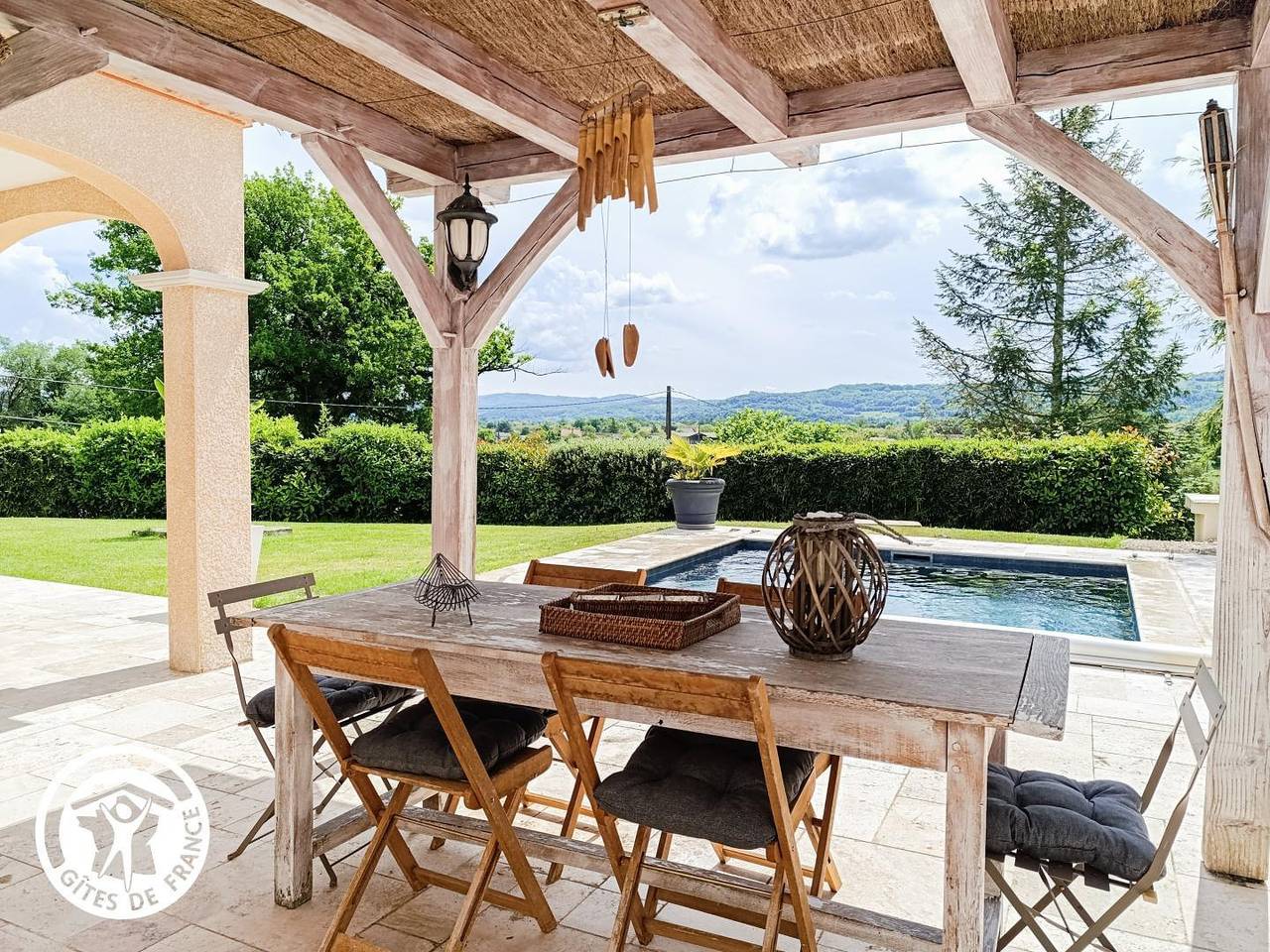 Gîtes de France® - La Villa de Lyna in Puybrun, Lot