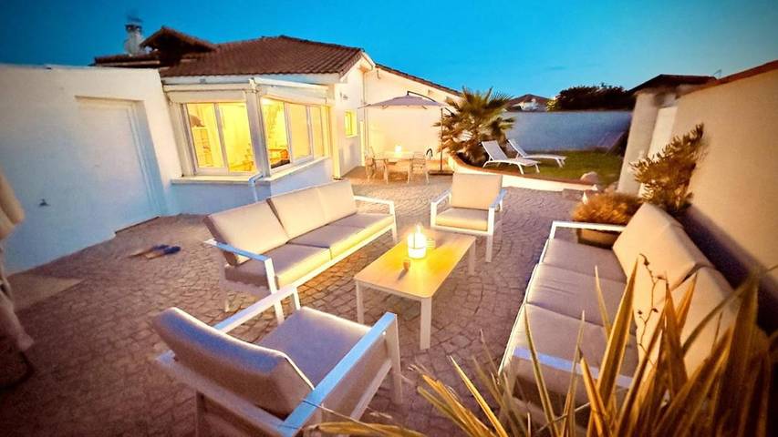 Location de vacances pour 6 personnes, avec jardin ainsi que terrasse et vue dans Plage De La Piste Capbreton - 2