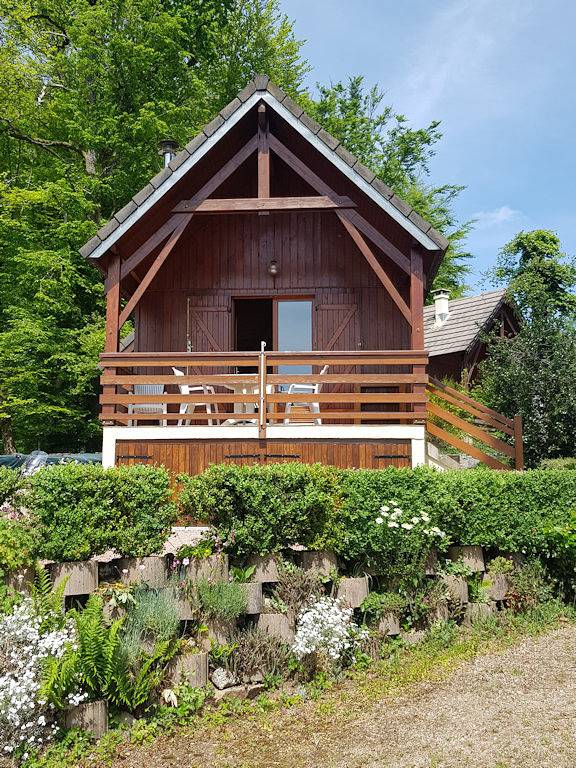 Chalet pour 4 personnes, avec vue sur le lac ainsi que jardin et terrasse - 1