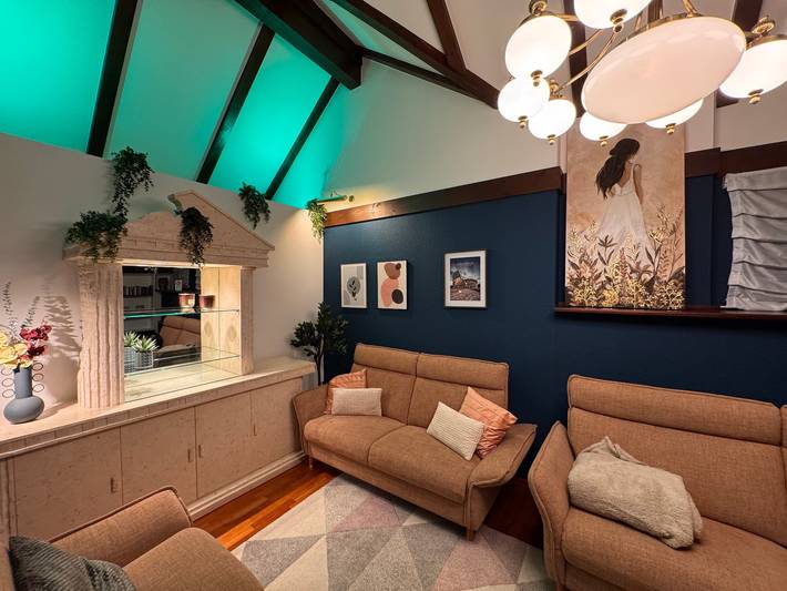 Ferienhaus für 6 Personen, mit Garten und Sauna