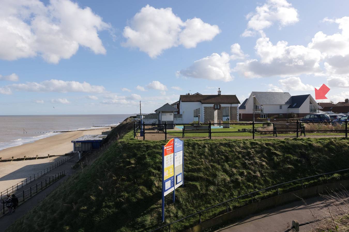 Sea Is All Around, Mundesley in Mundesley, Norfolk Coast