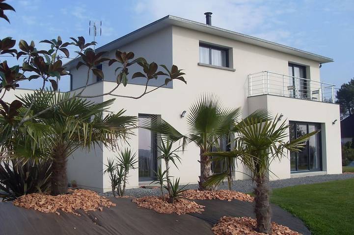 Komfortables Gästezimmer \"les Bruyères\" in der aufgehenden Sonne in Bruc-sur-Aff, Redon und Umgebung