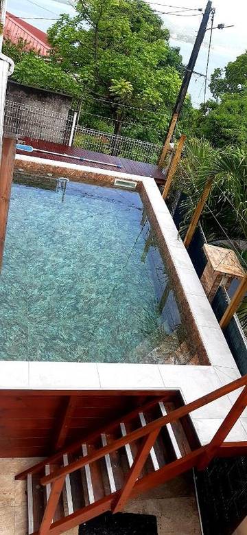 Maison de vacances pour 6 personnes, avec piscine et terrasse en Martinique