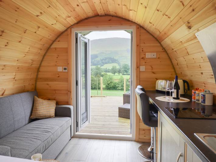 Hütte für 2 Personen mit Sauna in Snowdonia