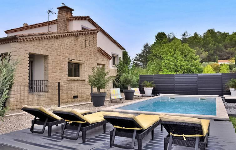 Maison de vacances pour 8 personnes, avec Terrasse et Piscine à Beaumes-de-Venise