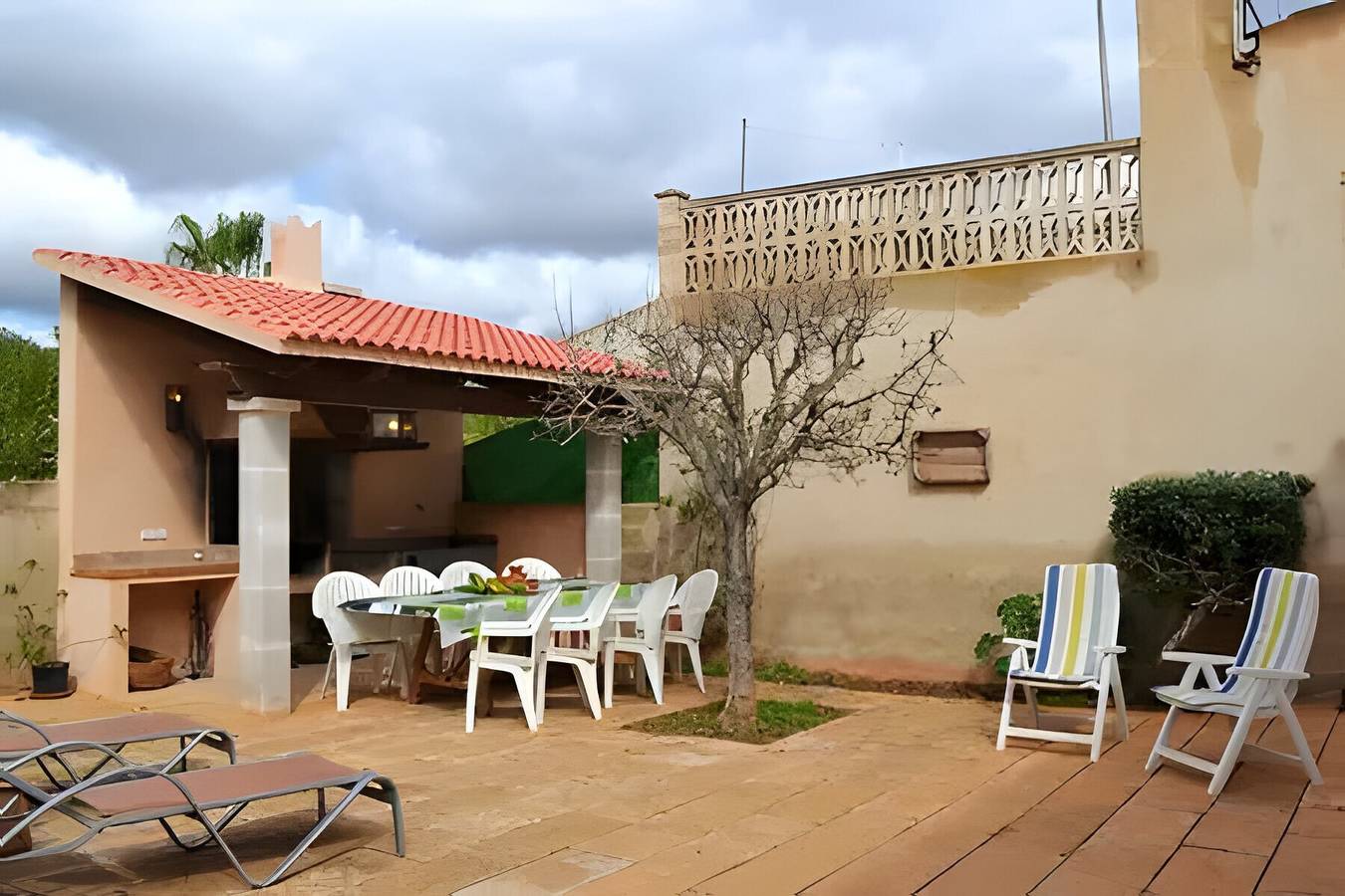 Ferienhaus 'Ca'n Pep' mit Meerblick, Wlan und Klimaanlage in S'Estanyol de Migjorn, Llucmajor