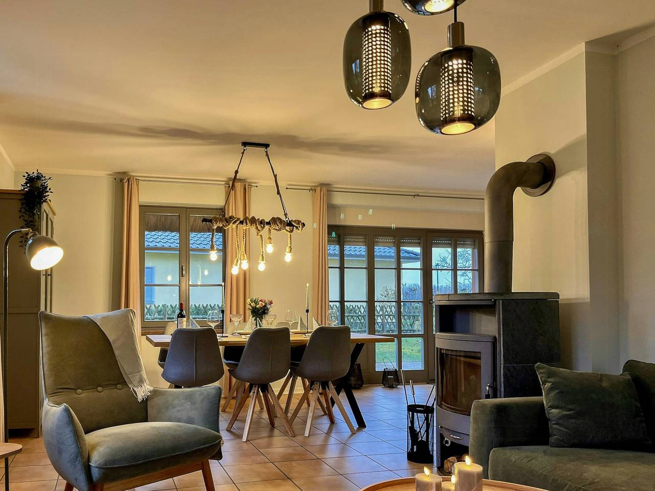 Reetdachhaus am Stettiner Haff in Kamminke in Kamminke, Usedom