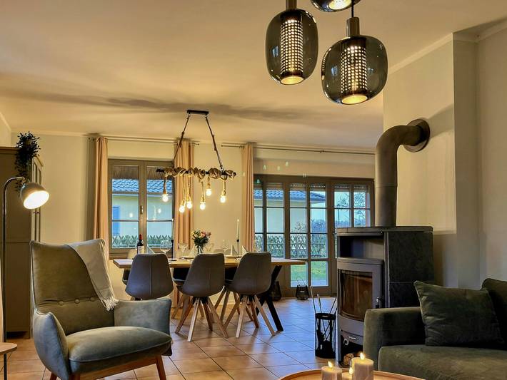 Ferienhaus für 6 Personen, mit Sauna und Garten sowie Terrasse, mit Haustier in Kamminke - 2