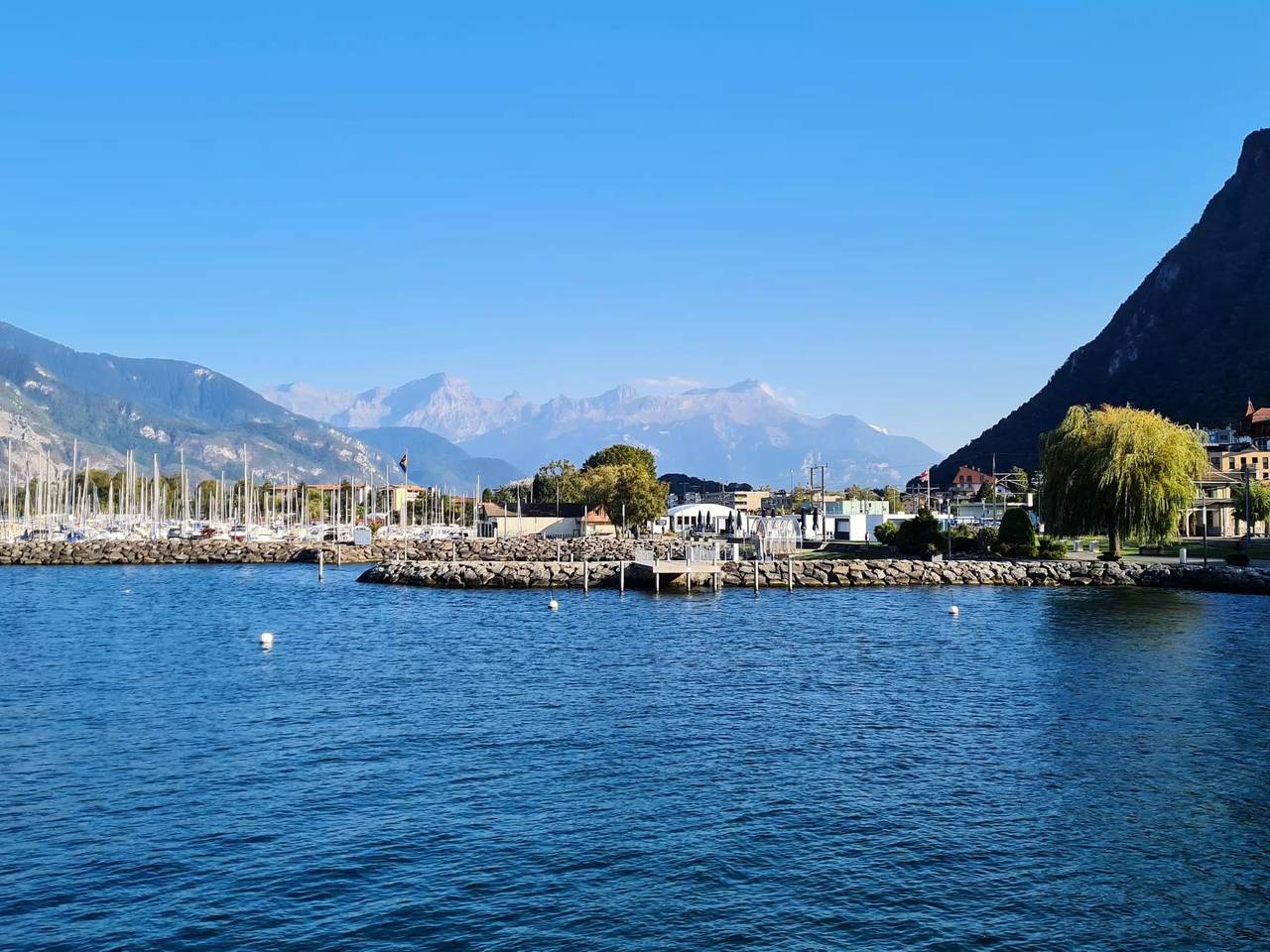 Ganze Wohnung, 4 Zimmer 4 Personen in Les Evouettes, Port-Valais