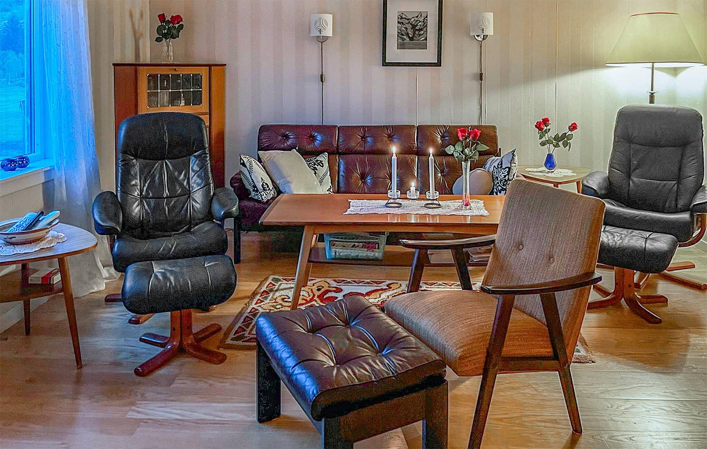 Maison de vacances pour 7 personnes avec terrasse in Vågan