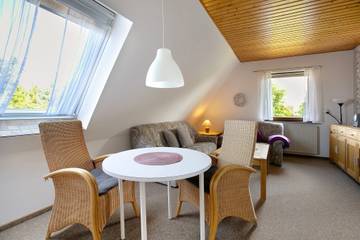 Ferienwohnung 'Zweizimmerwohnung' mit Gemeinschaftsgarten und WLAN